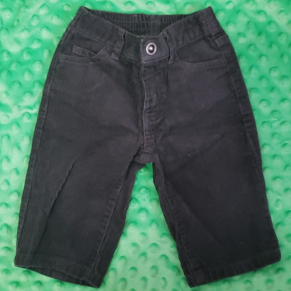 Janie and Jack 3-6 month grey cords
